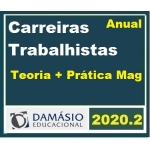 Carreiras Trabalhistas Teoria + Prática Magistratura (DAMÁSIO 2020.2) ANUAL